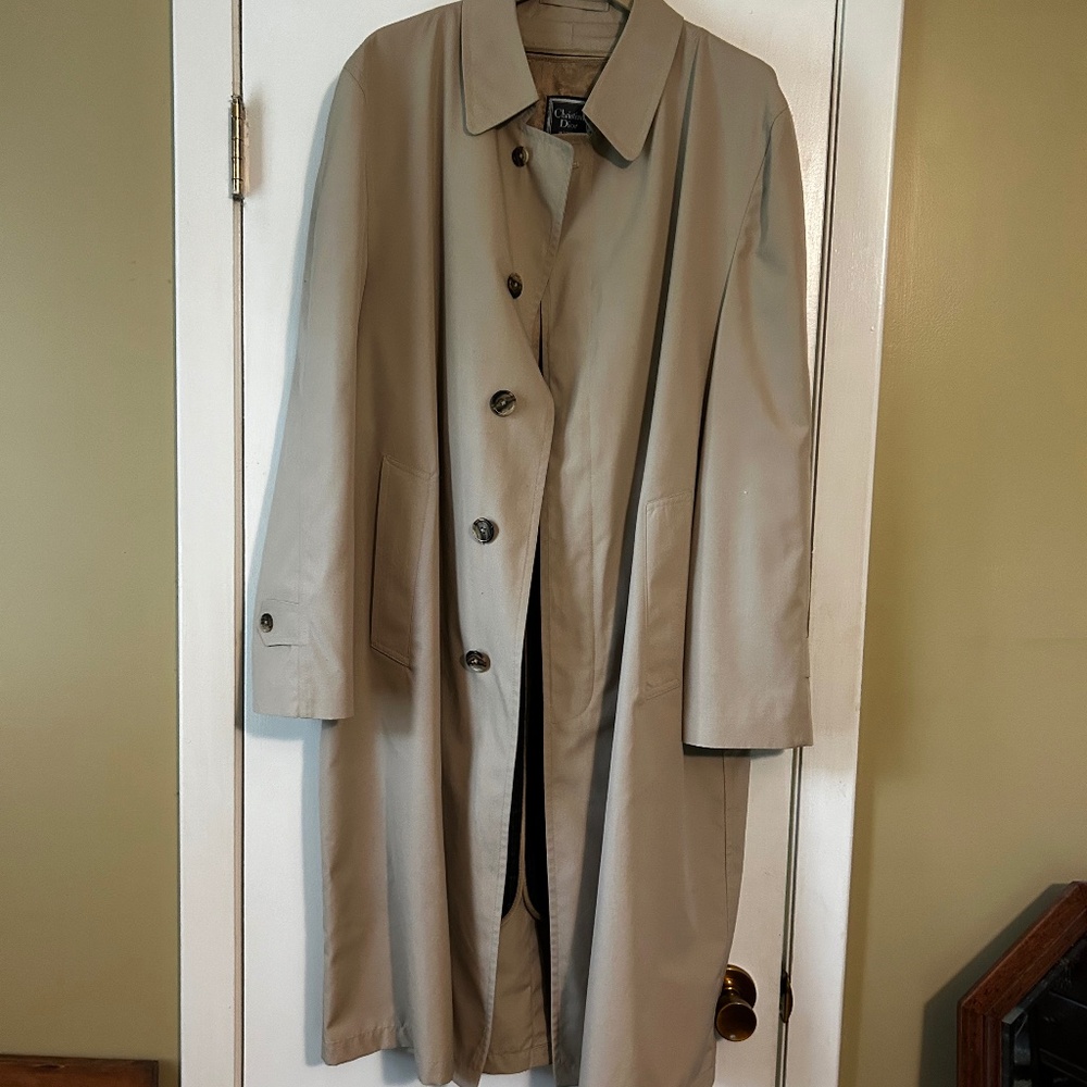 True Vintage Christian Dior Rain Coat